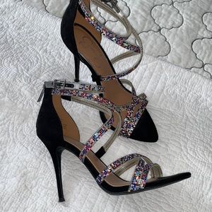 rhinestone heels